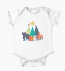 summer woodland One Piece - Short Sleeve