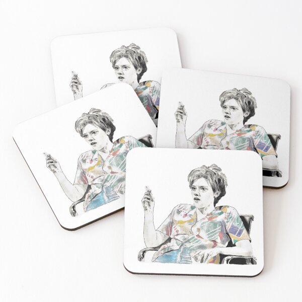 Artikelvorschau, MS. RAFFERTY/ KATE MCKINNON - Graphit- und Acrylzeichnung entworfen und verkauft von Lauren Randalls.