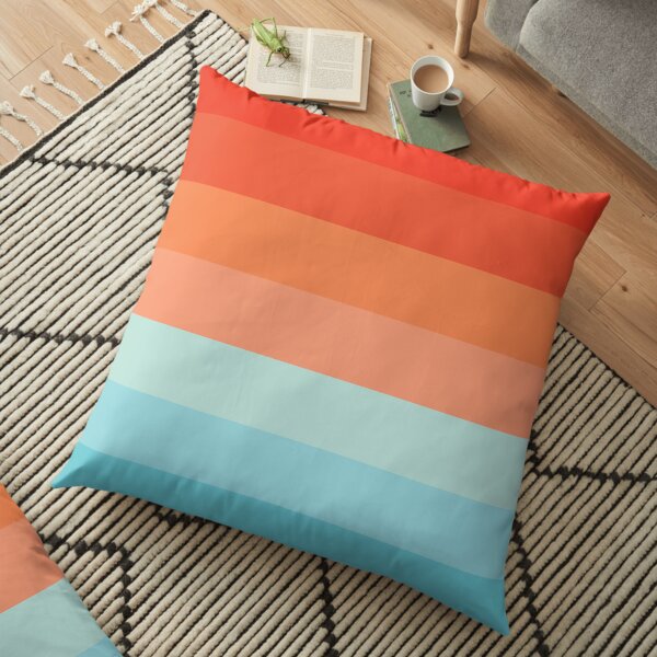 HAPPY CAMPER Floor Pillow