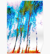 'Abstract Trees' Poster