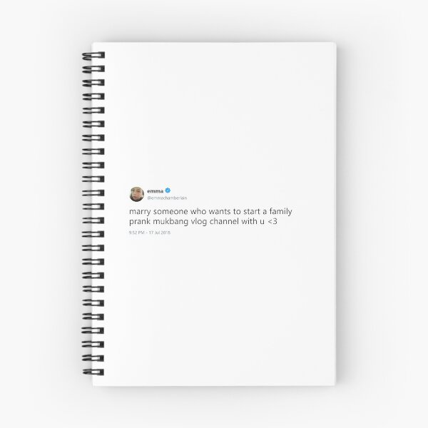Item preview, Emma Chamberlain - tweet designed and sold by alaskaandmargo.