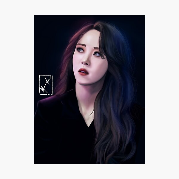 Aperçu de l'œuvre Briller comme l'étoile la plus brillante "Moonbyul Fanart" créée et vendue par Moo Art.