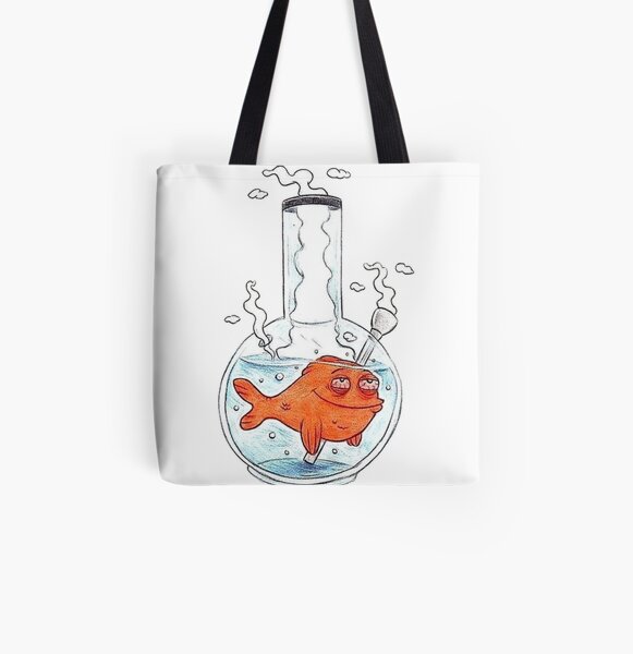 Bong Fish  Tote Bag for Sale by exquisiteunique
