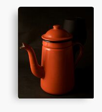Two ways to warm up Canvas Print