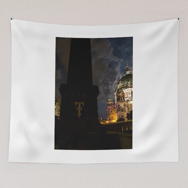 Item preview, Moon, Church, Night. designed and sold by tutulele.
