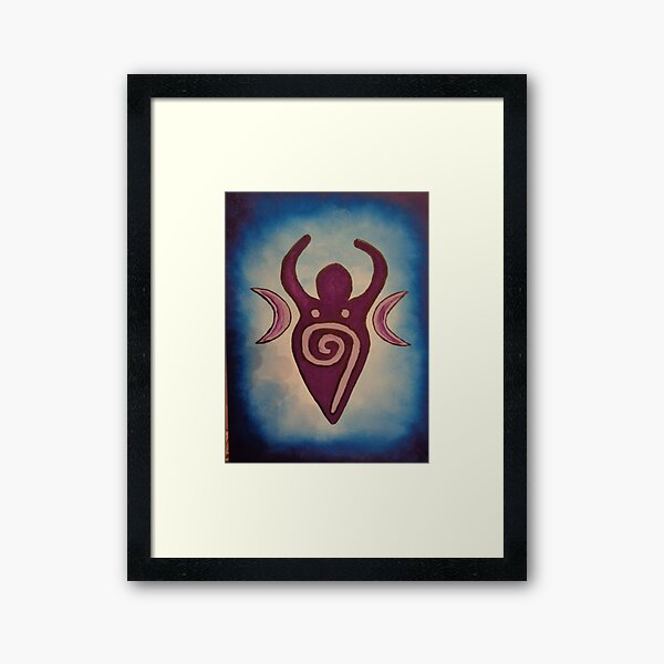 Item preview, moon goddess in purple designed and sold by wendy1968.