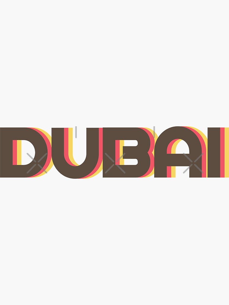 Dubai Retro by designkitsch