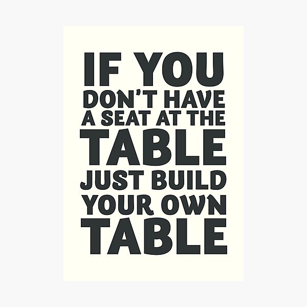 Build your own table quote