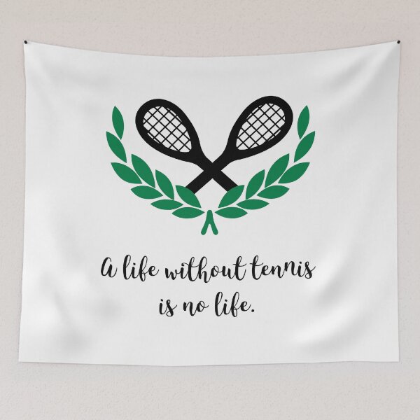 Item preview, Life without tennis designed and sold by Vectorqueen.