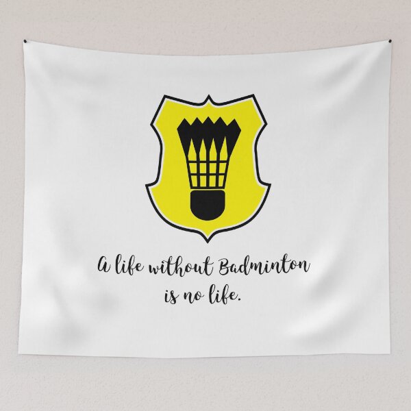 Item preview, Life without badminton designed and sold by Vectorqueen.