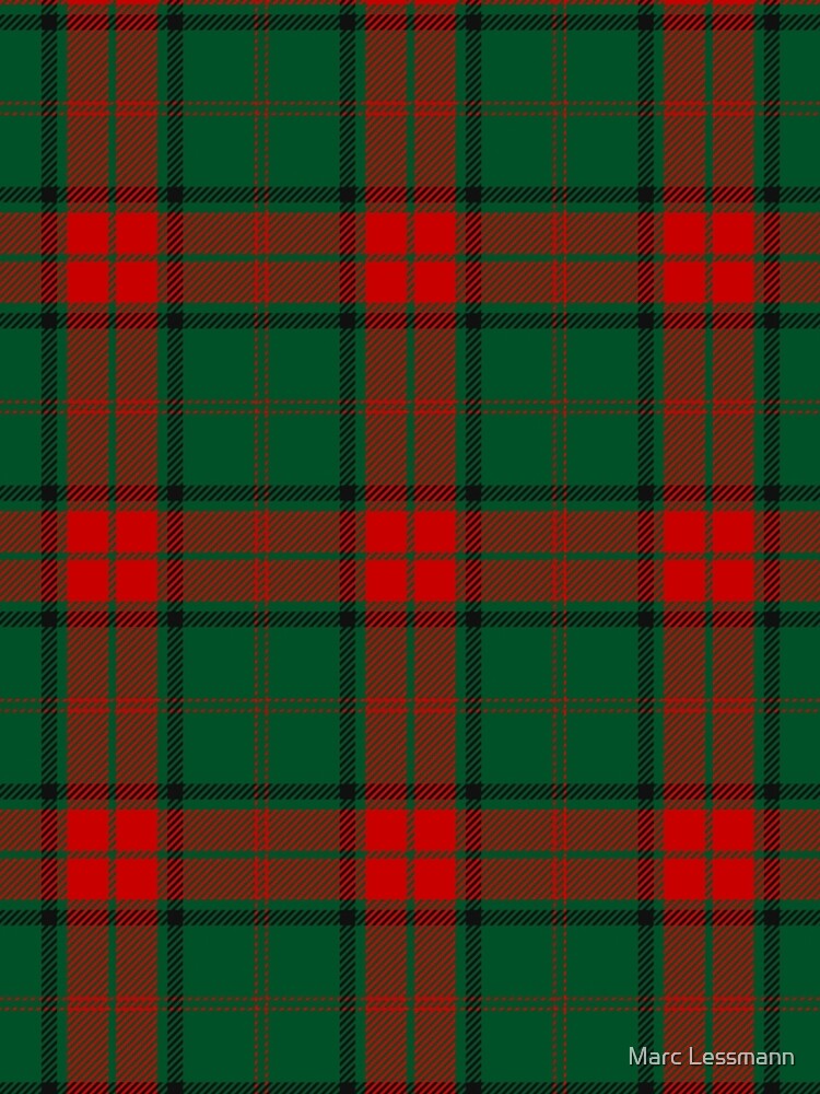 Maxwell Hunting Tartan Crest Blanket Wave Style