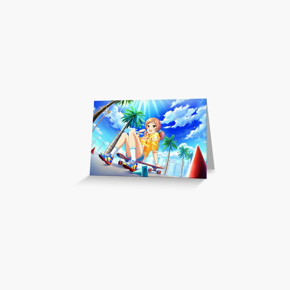 Anime Girl Skateboard - THE iDOLM@ASTER / Ibuki Komatsu iPad Case & Skin  for Sale by TheSmartChicken