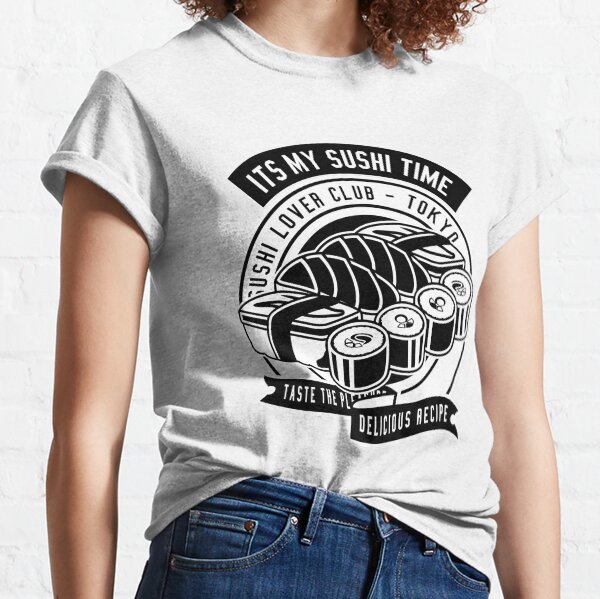 Cool Dilicious Shushi Food Classic T-Shirt