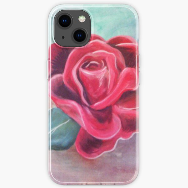 Red Rose iPhone Soft Case