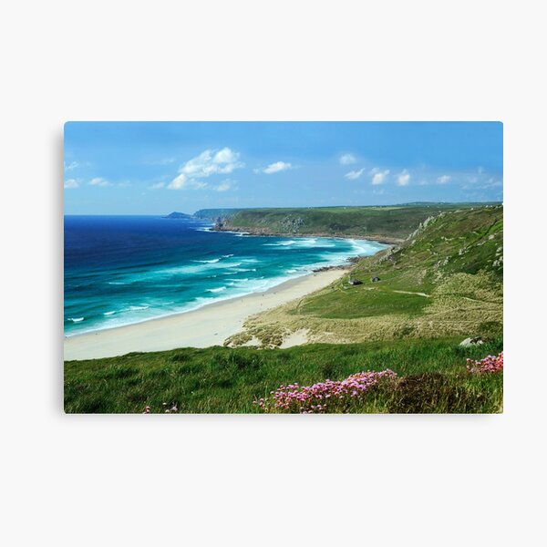Bahía de Whitesand, Cornualles Lienzo