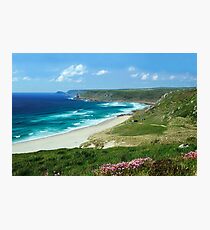 Whitesand Bay, Cornwall Photographic Print
