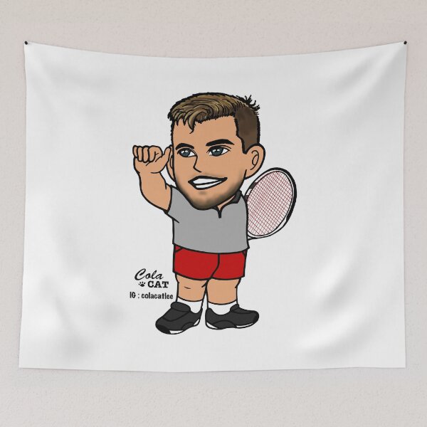 Item preview, Cute Dominic Thiem designed and sold by Colacatlee.