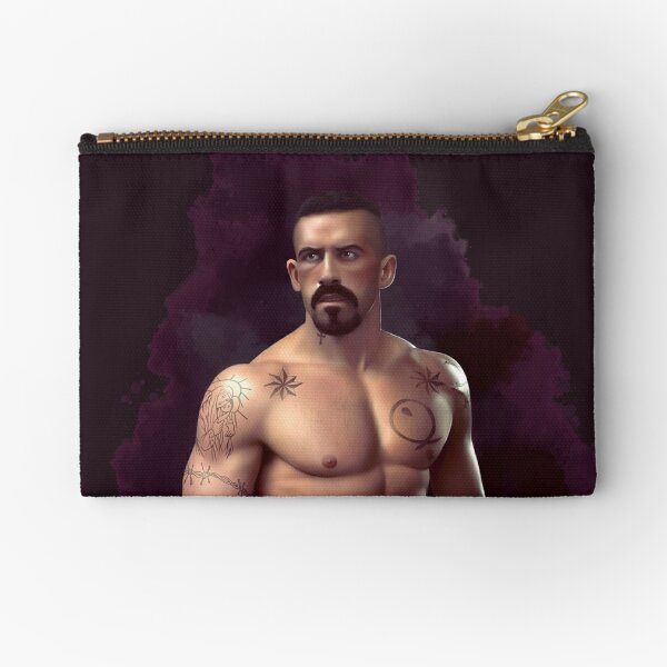 Yuri Boyka Portrait Zipper Pouch By Katarina Venom Redbubble