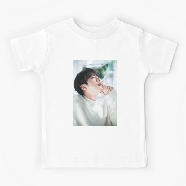 BTS Jin Inspired White “End Goal” T-Shirt