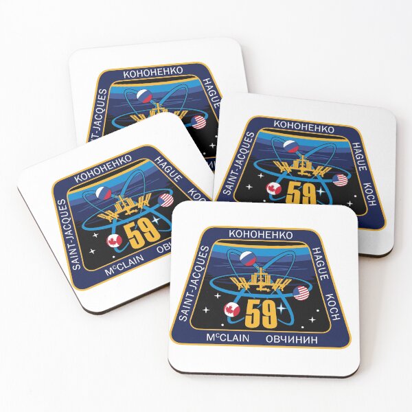 Item preview, Expedition 59 Actual Crew Patch designed and sold by Nikki SpaceStuffPlus.