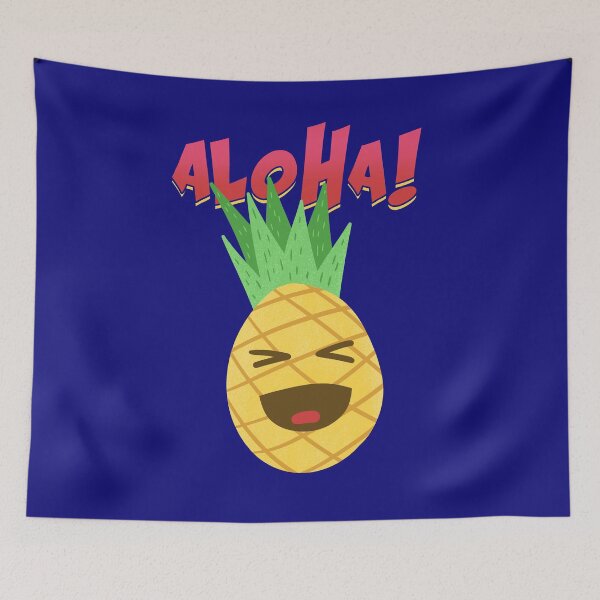 Item preview, Piña Aloha Rey designed and sold by Kittyworks.