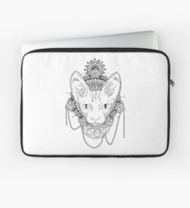 Funda para portátil Gato Mandala