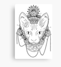 Lienzo Gato Mandala