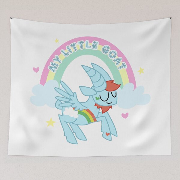 Item preview, Rainbow Love - My Little Goat designed and sold by Patterns and critters.