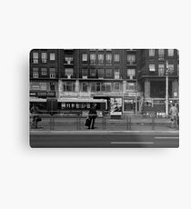 waiting and waiting in Budapest Metal Print