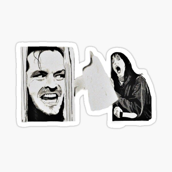 THE SHINING - Graphite pencil drawing Sticker