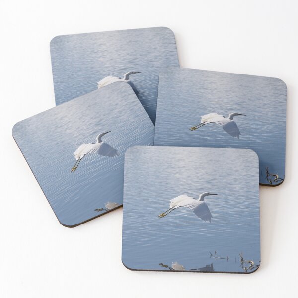 Item preview, Snowy Egret In Flight designed and sold by Zina Stromberg.