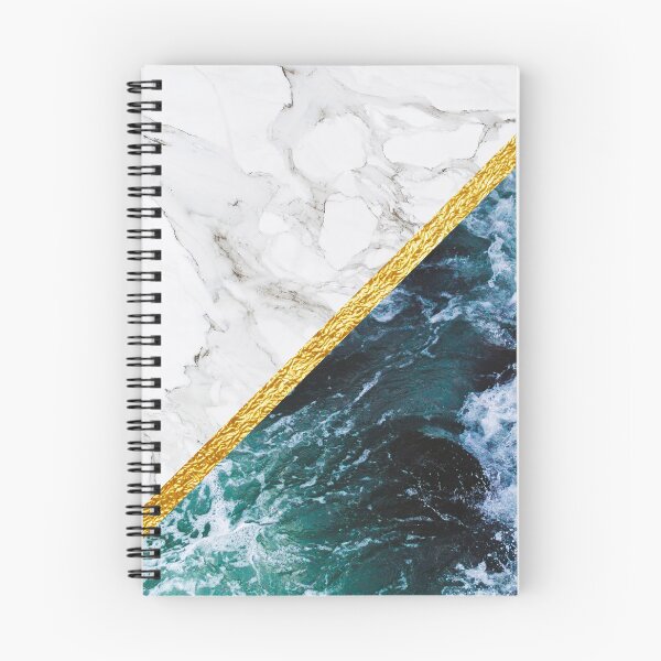 Item preview, Wild Glamour - slicing marble, gold and ocean waves designed and sold by cadinera.