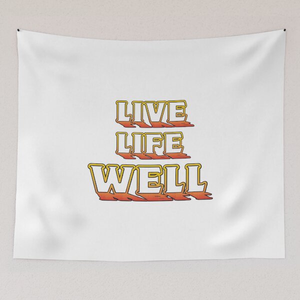 Item preview, Live Life Well designed and sold by colorfulbundles.