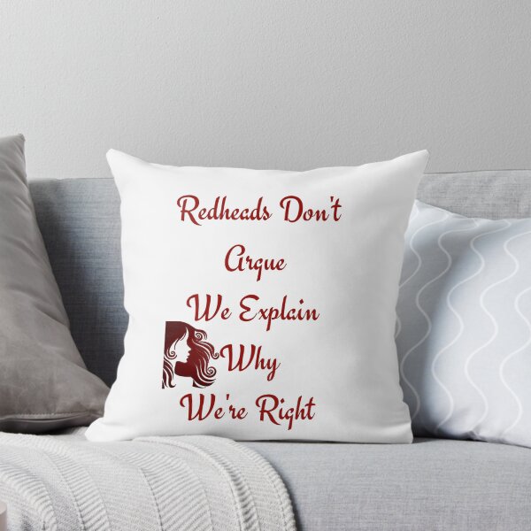 Item preview, Redheads Dont Argue We Explain Why We are Right designed and sold by MagicSD Designs.