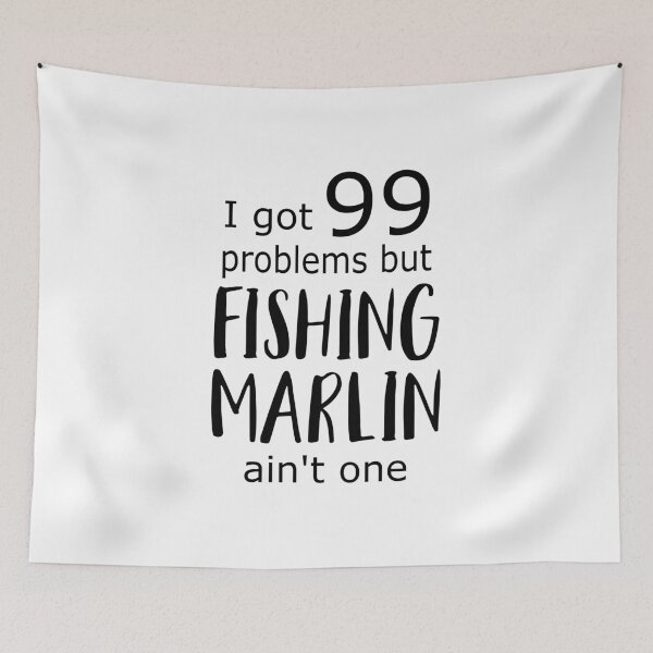 Item preview, Fishing Blue Marlin Fisherman Angler designed and sold by DanceAddict.