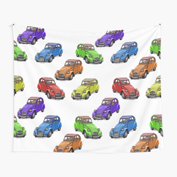 2cv colores Tela decorativa