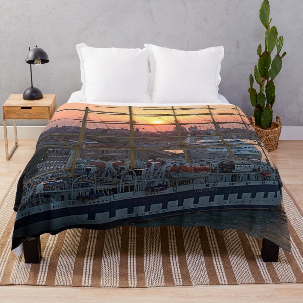Item preview, Sunrise through the Rigging designed and sold by tomg.
