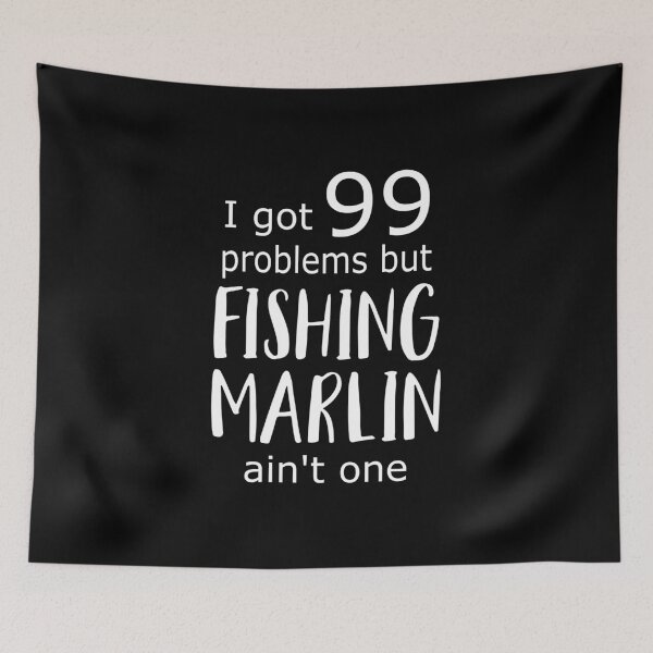 Item preview, Fishing Blue Marlin Fisherman Angler designed and sold by DanceAddict.