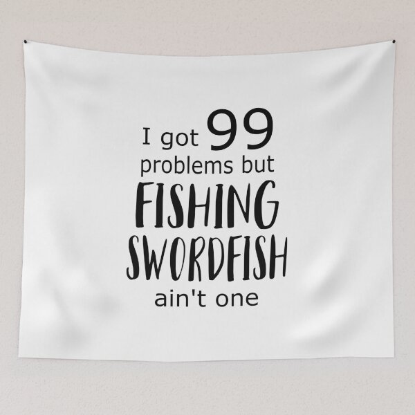 Item preview, Fishing Swordfish Fisherman Angler designed and sold by DanceAddict.