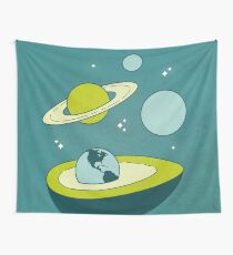 Avocado in Space Wall Tapestry