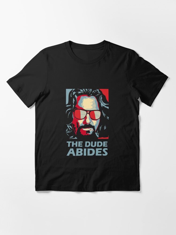 Alternate view of The Dude Abides Man Essential T-Shirt