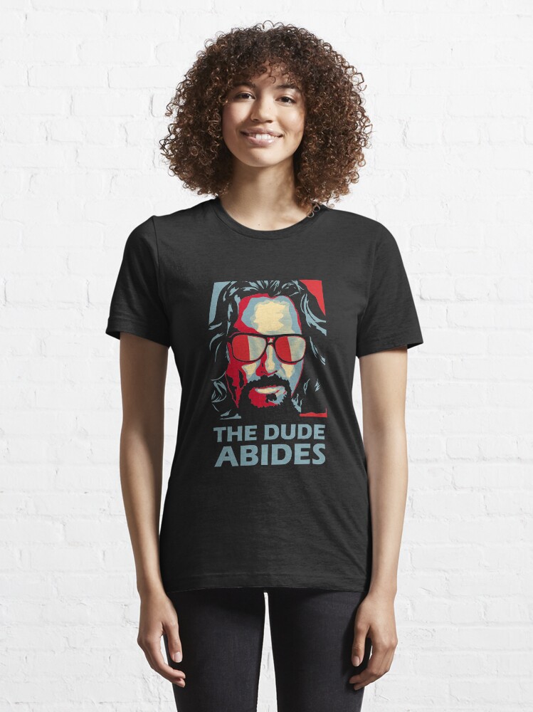 Alternate view of The Dude Abides Man Essential T-Shirt