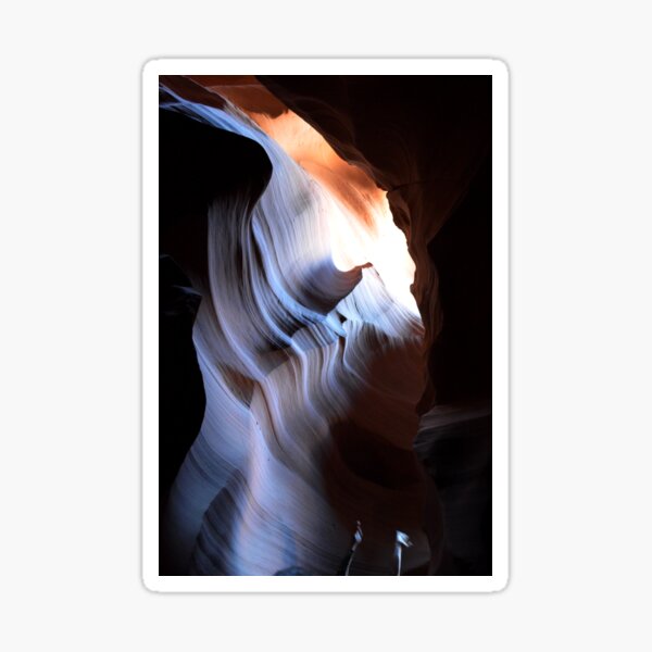 Antilope Canyons waves Sticker