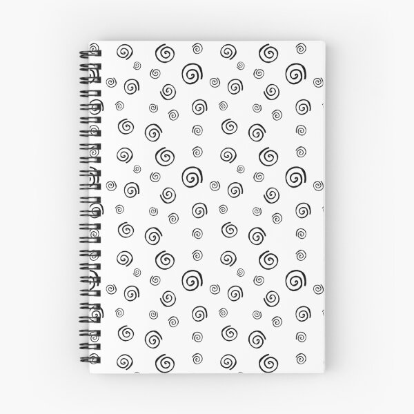Item preview, Spirals Pattern black & white designed and sold by annaillustrates.