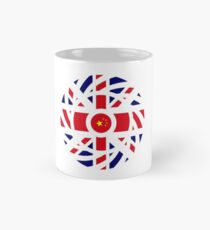 British Chinese Multinational Patriot Flag Series Classic Mug