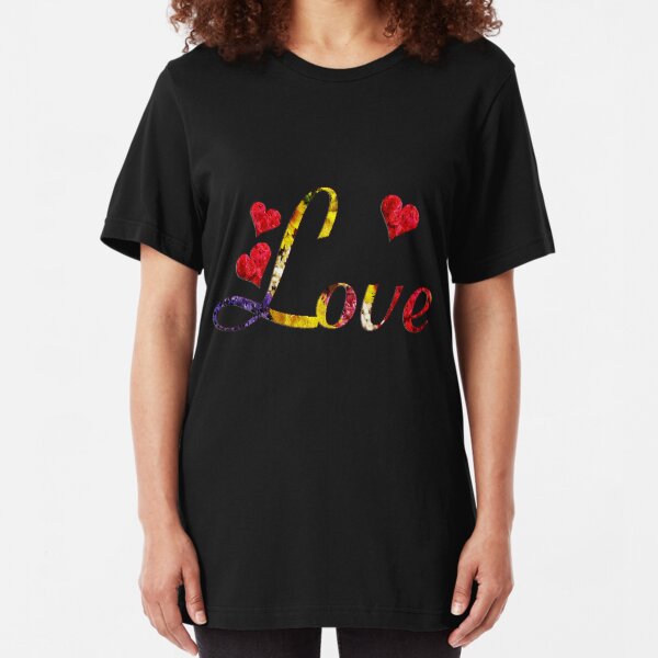 Love Slim Fit T-Shirt