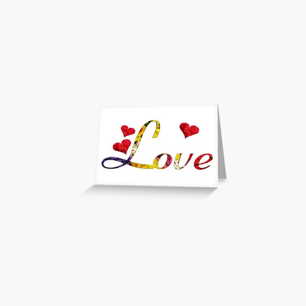 Love Greeting Card