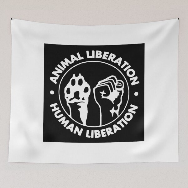 Item preview, Animal Liberation - Human Liberation designed and sold by RBEnt.