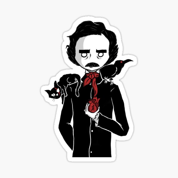 Item preview, Edgar Allan Poe designed and sold by HalsMaze.