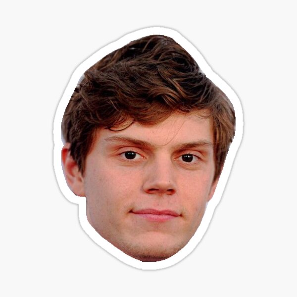 Evan Peters Sticker